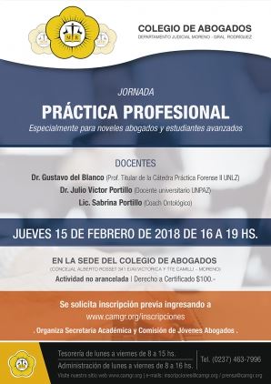 JORNADA PRÁCTICA PROFESIONAL